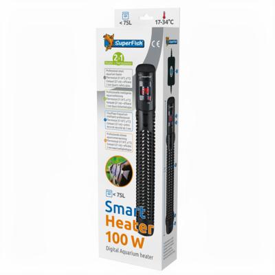 Superfish Smart Heater 100W - Aquariumverwarmer met Digitaal Display & Veiligheidsglas