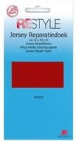 Restyle Jersey Reparatiedoek 12 cm x 45 cm 722 Rood