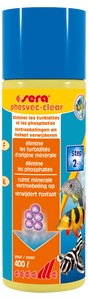 Sera Phosvec・Clear: Kristalhelder Aquariumwater, 100ml - Verwijdert Fosfaat & Voorkomt Algen