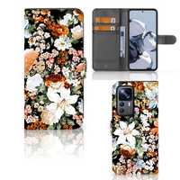 Hoesje voor Xiaomi 12T | 12T Pro Dark Flowers - thumbnail