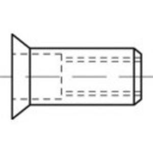 TOOLCRAFT TO-5380491 Popmoer M5 RVS 500 stuk(s)