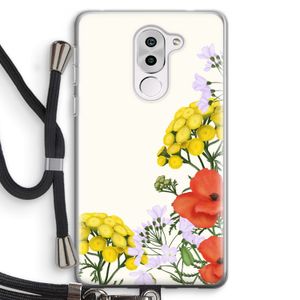 Wilde bloemen: Honor 6X Transparant Hoesje met koord