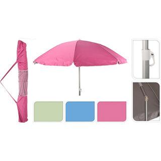 Strandparasol 200 cm 3 assorti kleuren