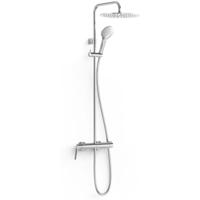 Regendouche set Tres Fuji | Opbouw | Mengkraan | 2-weg | Rond | Chroom