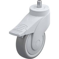 Blickle LWG-TPA 101KF-FI-GS12 Zwenkwiel met rem Wieldiameter: 100 mm Draagvermogen (max.): 100 kg 1 stuk(s)