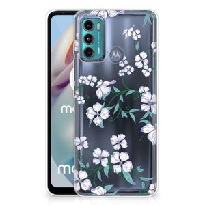 Motorola Moto G60 Uniek TPU Case Blossom White