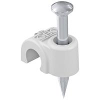 OBO Bettermann 2228238 Nagelklem Grijs 50 stuk(s)