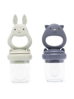 Konges Sløjd tétine à fruits (lot de 2) - Gris