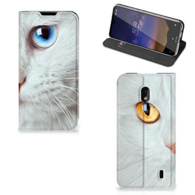 Nokia 2.2 | Hoesje maken | Witte Kat