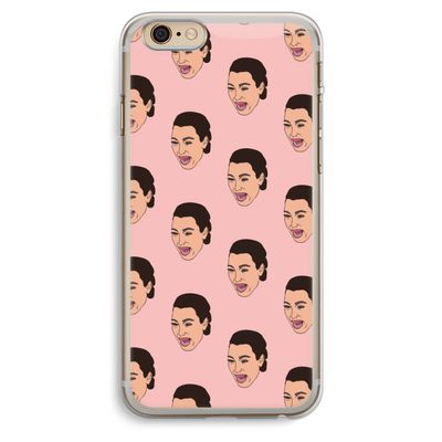 Ugly Cry Call: iPhone 6 Plus / 6S Plus Transparant Hoesje