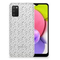 Samsung Galaxy A03S | TPU bumper | Stripes Dots