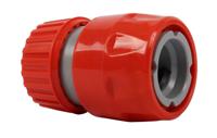 Snelkoppeling dia. 12-18 mm met slanghouder (pvc) op kaart - Talentools