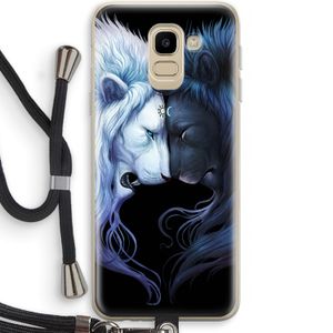 Brotherhood: Samsung Galaxy J6 (2018) Transparant Hoesje met koord