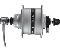 Shimano dynamonaaf hd-3d37 3 watt 36 gaats center-lock snelspanner zilver