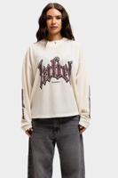 Label Garment Jersey Longsleeve Dames Beige - Maat S - Kleur: Beige | Soccerfanshop