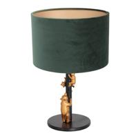 Steinhauer Design schemerlampAnimaux met groen velvet - 8233ZW