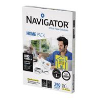 Kopieerpapier Navigator Homepack A4 80gr wit 250 vel | 10 stuks
