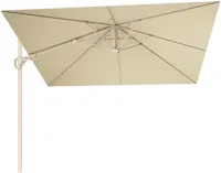 Platinum Sun & Shade zweefparasol challenger t2 premium 300x300cm champagne