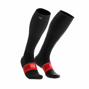 Compressport Full socks oxygen compressiesokken zwart T2