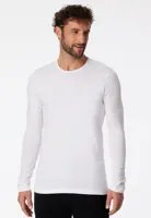 Heren ondershirt lange mouw - 95/5 - Katoenen shirt lange mouw - Ronde hals