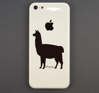 lama iPhone sticker