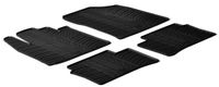 Rubbermatten passend voor Kia Picanto 2011- (T-Design 4-delig + montageclips) GL0235