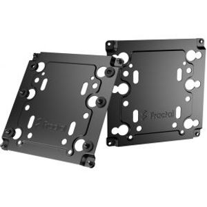 Fractal Design Universal Multibracket - Type A - Black, Dual Pack