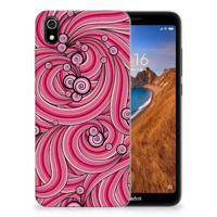 Xiaomi Redmi 7A | Hoesje maken | Swirl Pink