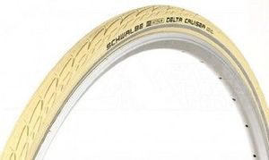 Schwalbe Schwalbe cruiser plus creme 28x1.40 37-622 reflectie