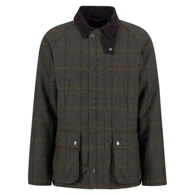 Herenjas Bedale Wol Brown/olive