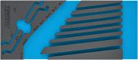 HAZET 2-componenten zachschuiminleg 163-518L · L x B: 392 mm x 172 mm