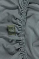 Beddinghouse Dutch Design Premium Jersey Lycra Hoeslaken Blauw Grijs