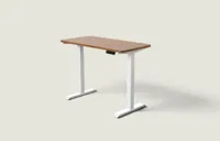 Desktronic HomeOne bureau Wit / Walnoot / 120x60 cm
