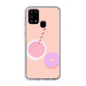 Donut: Samsung Galaxy M31 Transparant Hoesje