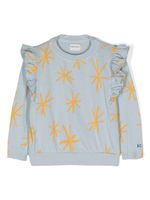 Bobo Choses sweat en coton à étoiles imprimées - Bleu