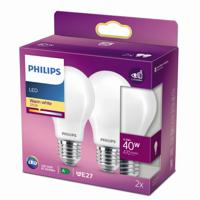 Philips 4,5W - E27 - 2700K - 470 lumen set van 2 929001242967 - thumbnail