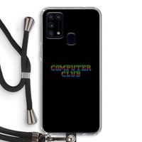 Retro: Samsung Galaxy M31 Transparant Hoesje met koord
