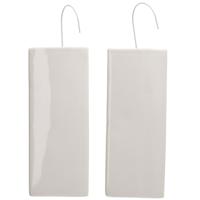 BD Waterverdamper radiator - 10x - dolomiet - wit - 8x3,5x20 cm - luchtbevochtiger
