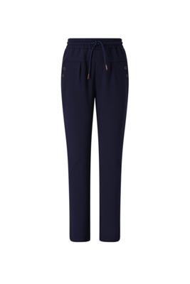 NoNo winter getailleerde broek meisjes - navy blauw - Snooze - interlock