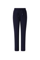 NoNo winter getailleerde broek meisjes - navy blauw - Snooze - interlock