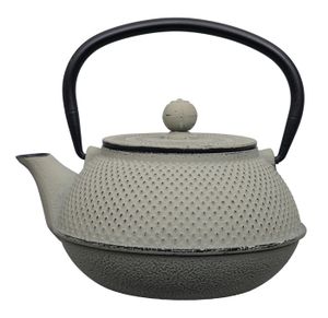 Grijze Gietijzeren Theepot - 800ml - 17.5 x 15 x 10cm