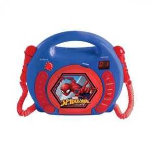 Lexibook Spiderman Draagbare cd-speler Blauw, Rood