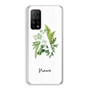 Green Brush: Xiaomi Mi 10T 5G Transparant Hoesje
