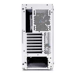 Fractal Design Meshify C - TG Midi-tower PC-behuizing Transparant, Wit