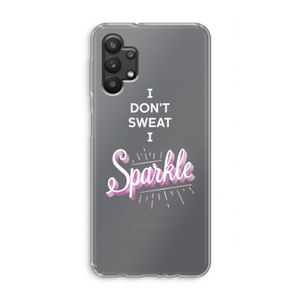 Sparkle quote: Samsung Galaxy A32 5G Transparant Hoesje