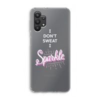 Sparkle quote: Samsung Galaxy A32 5G Transparant Hoesje