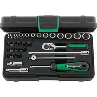 Stahlwille 40/24/6 KN 96011138 Dopsleutelset 4 mm, 5 mm, 5.5 mm, 6 mm, 7 mm, 8 mm, 10 mm, 11 mm, 13 mm, 14 mm 1/4 (6.3 mm) Stahlwille 40/24/6 KN 96011138 Dopsleutelset 4 mm, 5 mm, 5.5 mm, 6 mm, 7 mm, 8 mm, 10 mm, 11 mm, 13 mm, 14 mm 1/4 (6.3 mm)