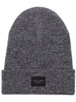 rag & bone bonnet Addison en maille - Gris - thumbnail