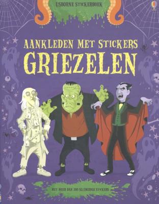 Aankleden met stickers - griezelen (Paperback)