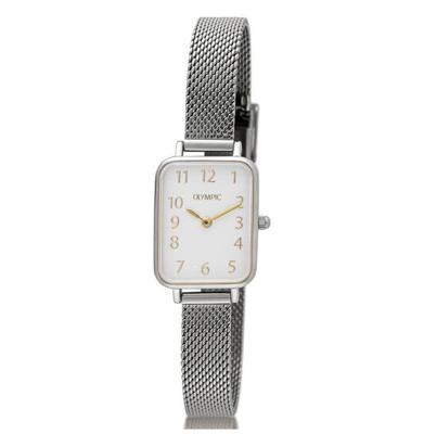 Olympic Horloge Tilly Zilver/Wit | 26mm
